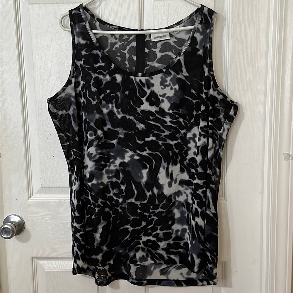 Avenue sheer top